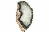 Agate Slab on Metal Base - Brazil #206865-1